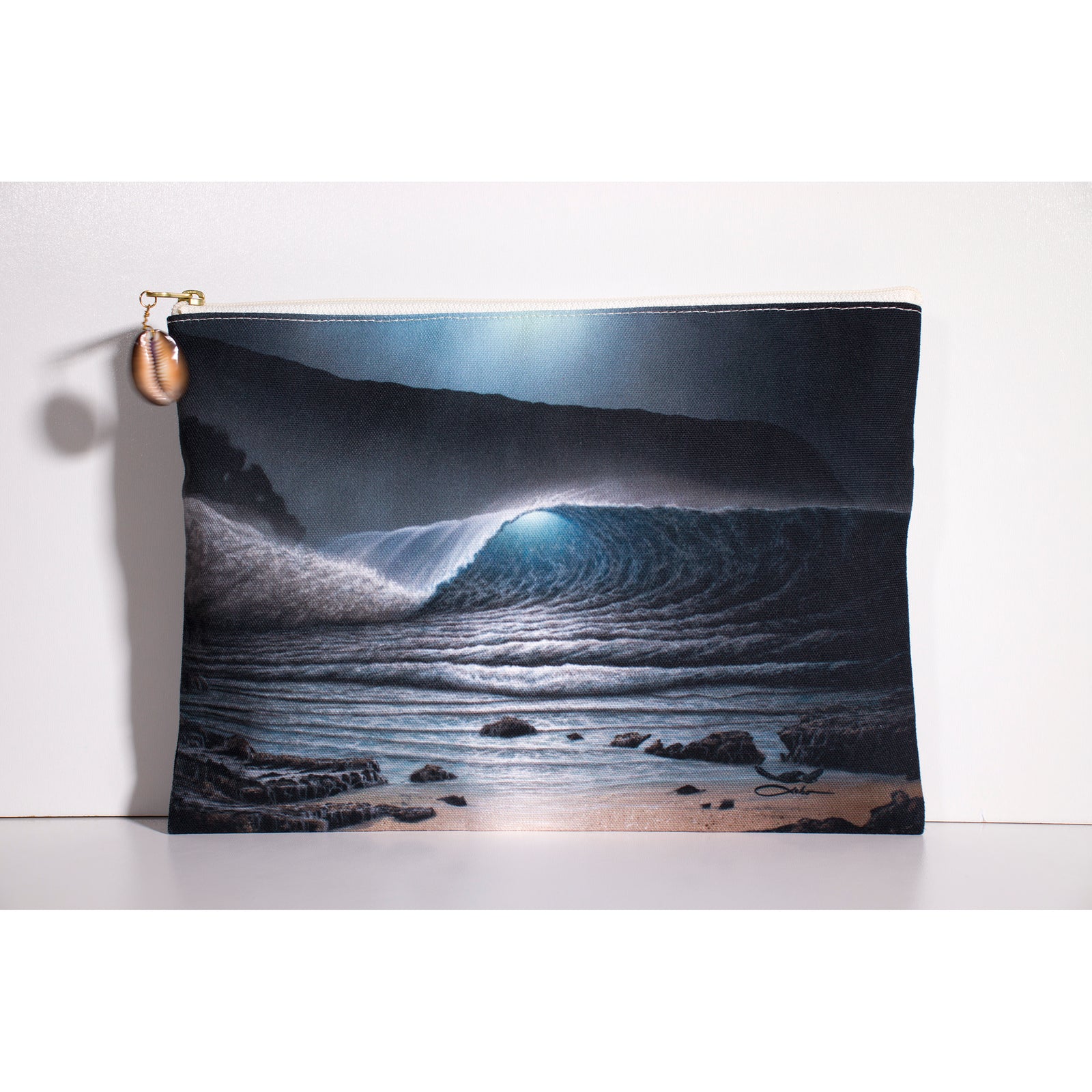 "Full Moon" Accessories Pouch - SeboArt.com
