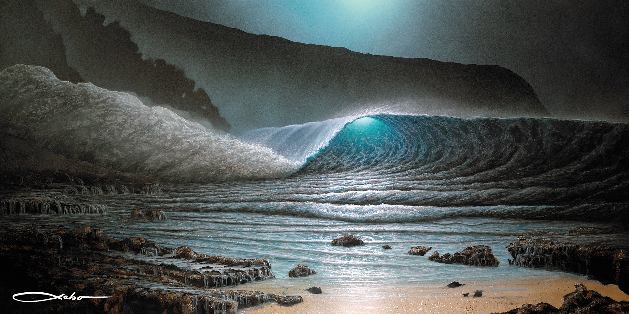 "Full Moon" Limited Edition Fine Art Giclee