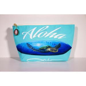 "Honu Aloha" Accessories Pouch - SeboArt.com
