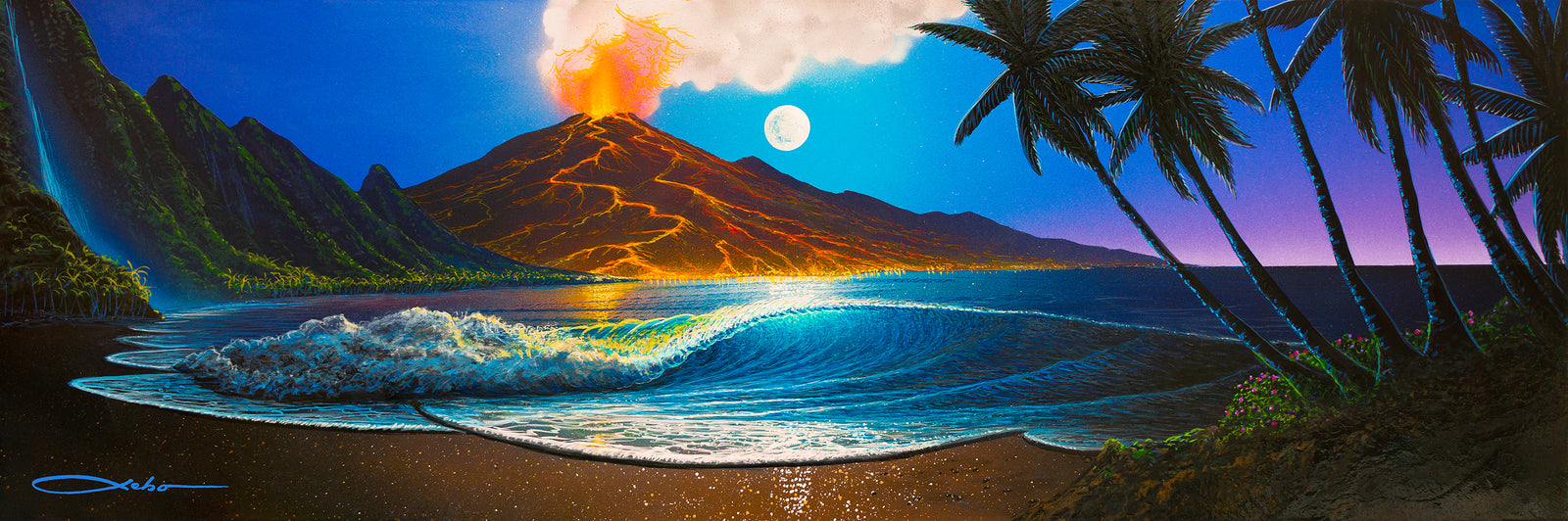 "Heat Of The Night" Limited Edition Fine Art Giclee