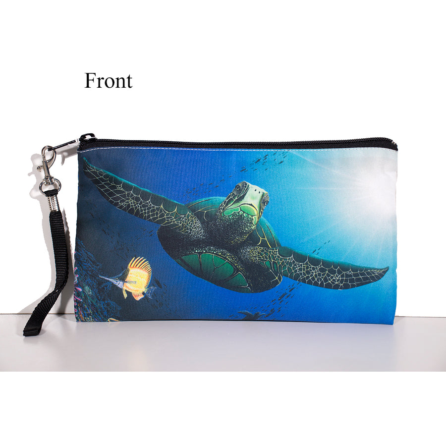 "Honu Reef" Clutch Bag - SeboArt.com