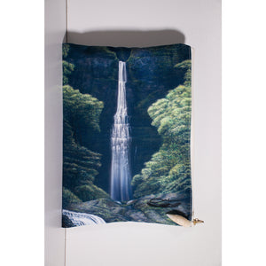 "Kauai Falls" Accessories Pouch - SeboArt.com