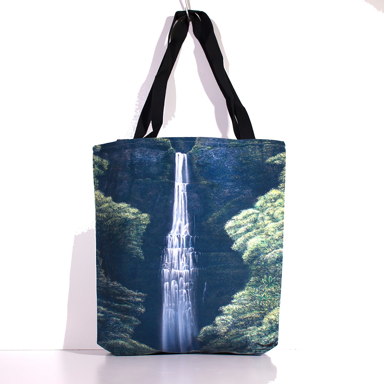 "Kauai Falls" Tote Bag - SeboArt.com