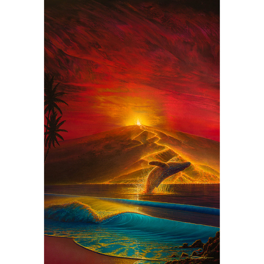 "Mauna Loa Awakes" Limited Edition Fine Art Giclee