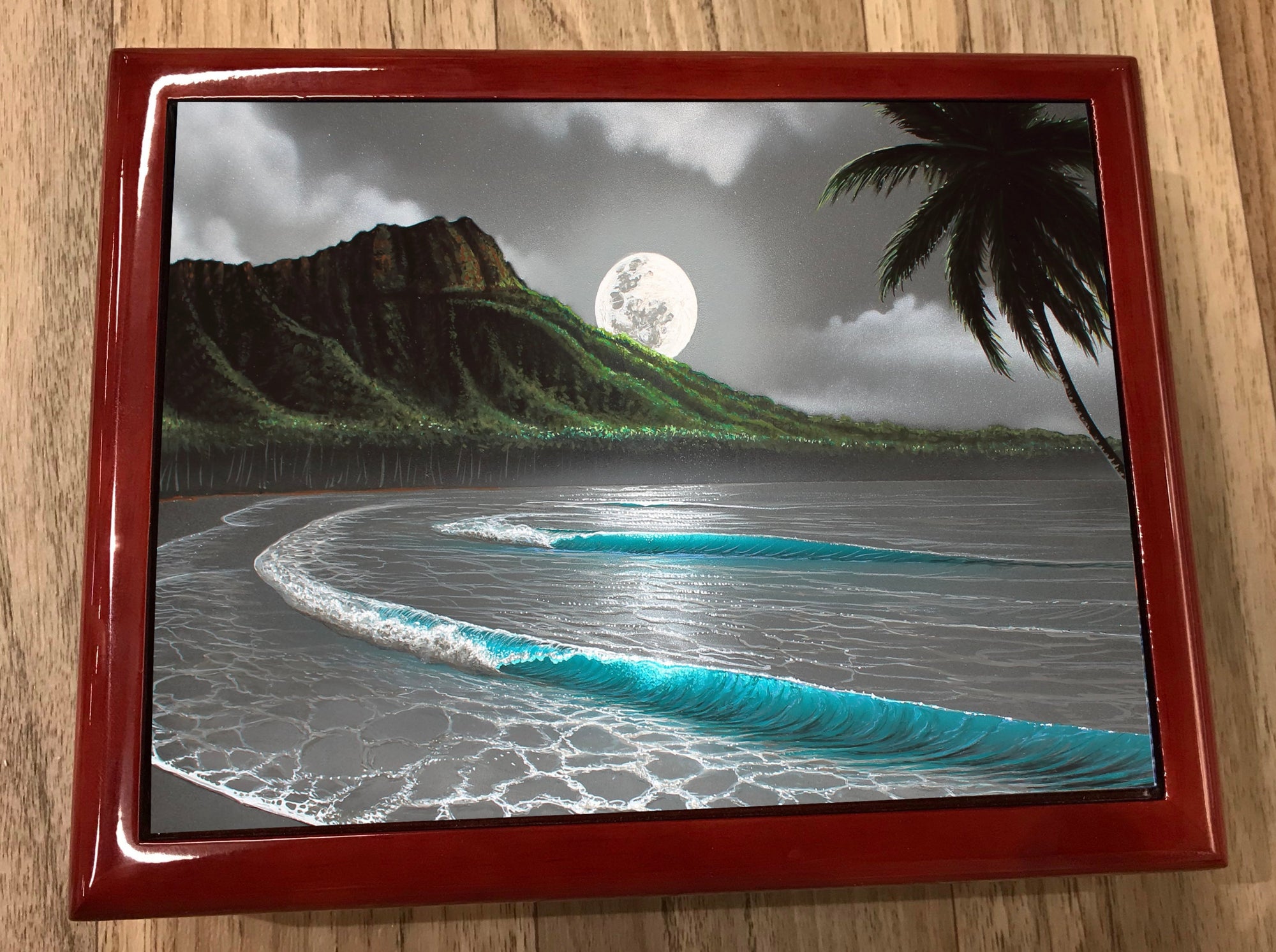 Moonrise Waikiki Jewelry Box