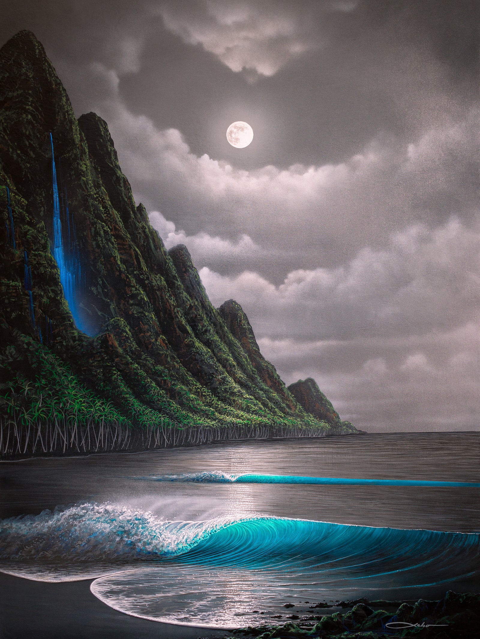 "Na Pali Dream" Limited Edition Fine Art Giclee