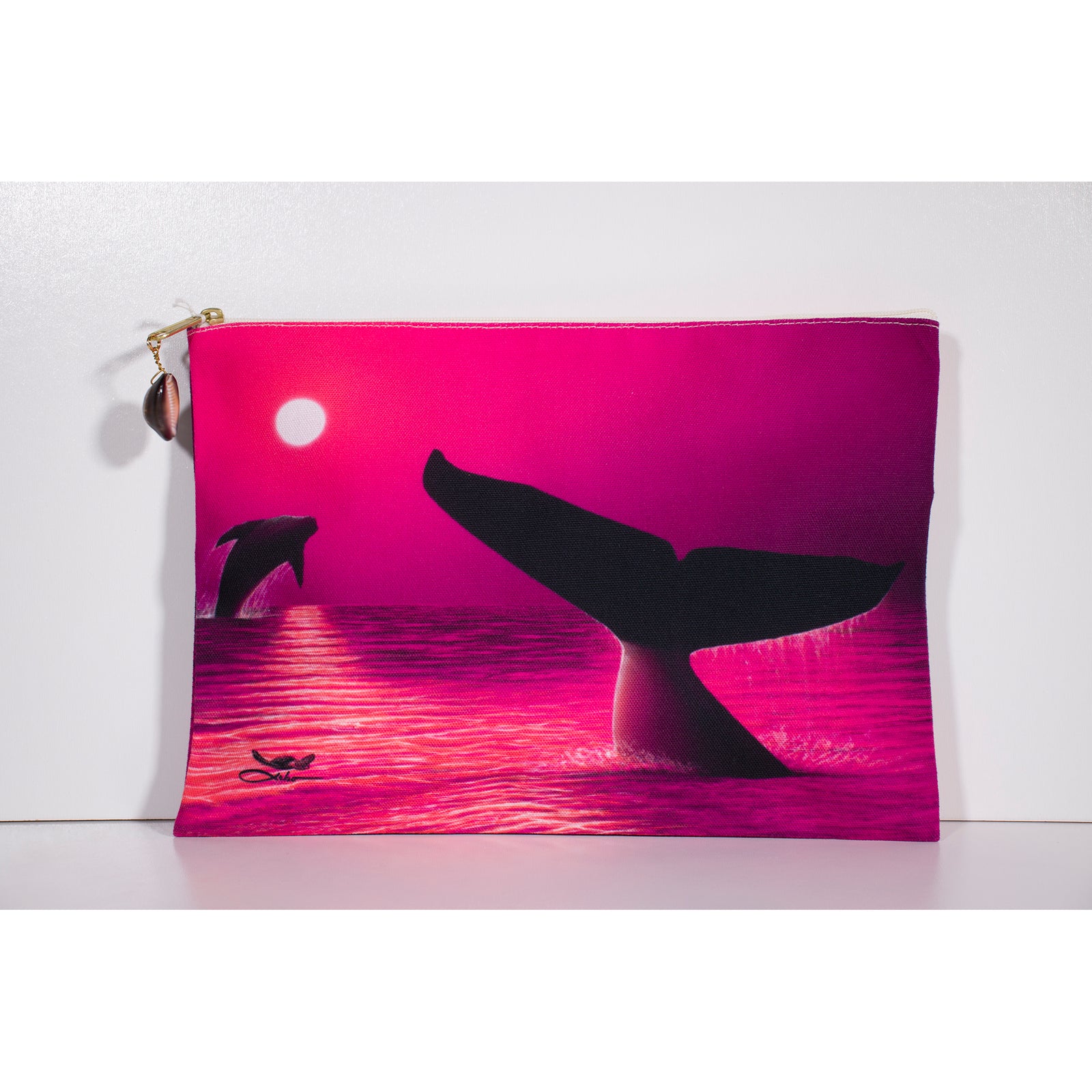 "Perfect Moment Pink" Accessories Pouch - SeboArt.com