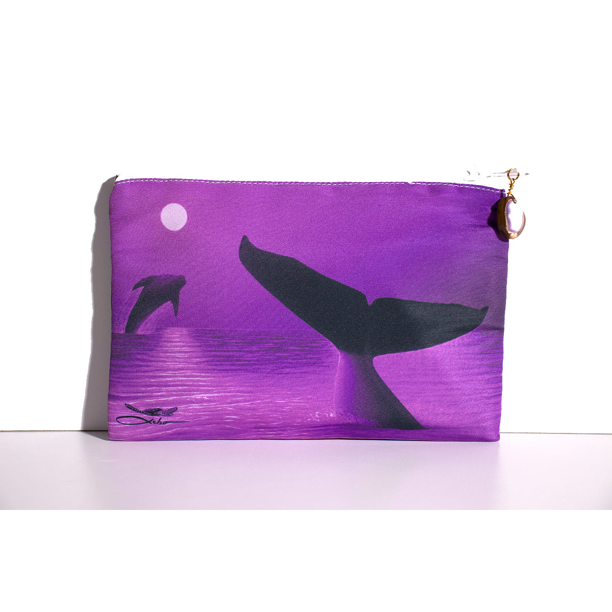 "Perfect Moment Purple" Clutch Bag - SeboArt.com