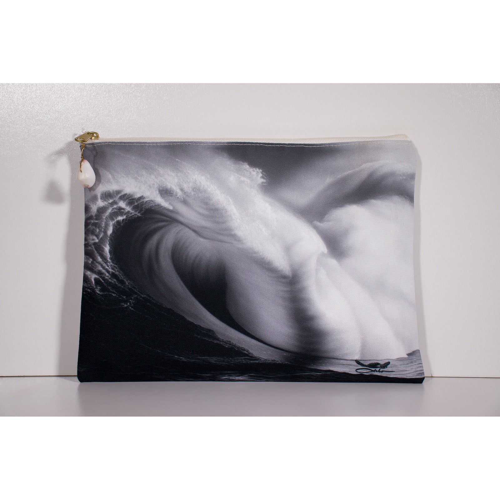 "Sublime Black and White" Accessories Pouch - SeboArt.com