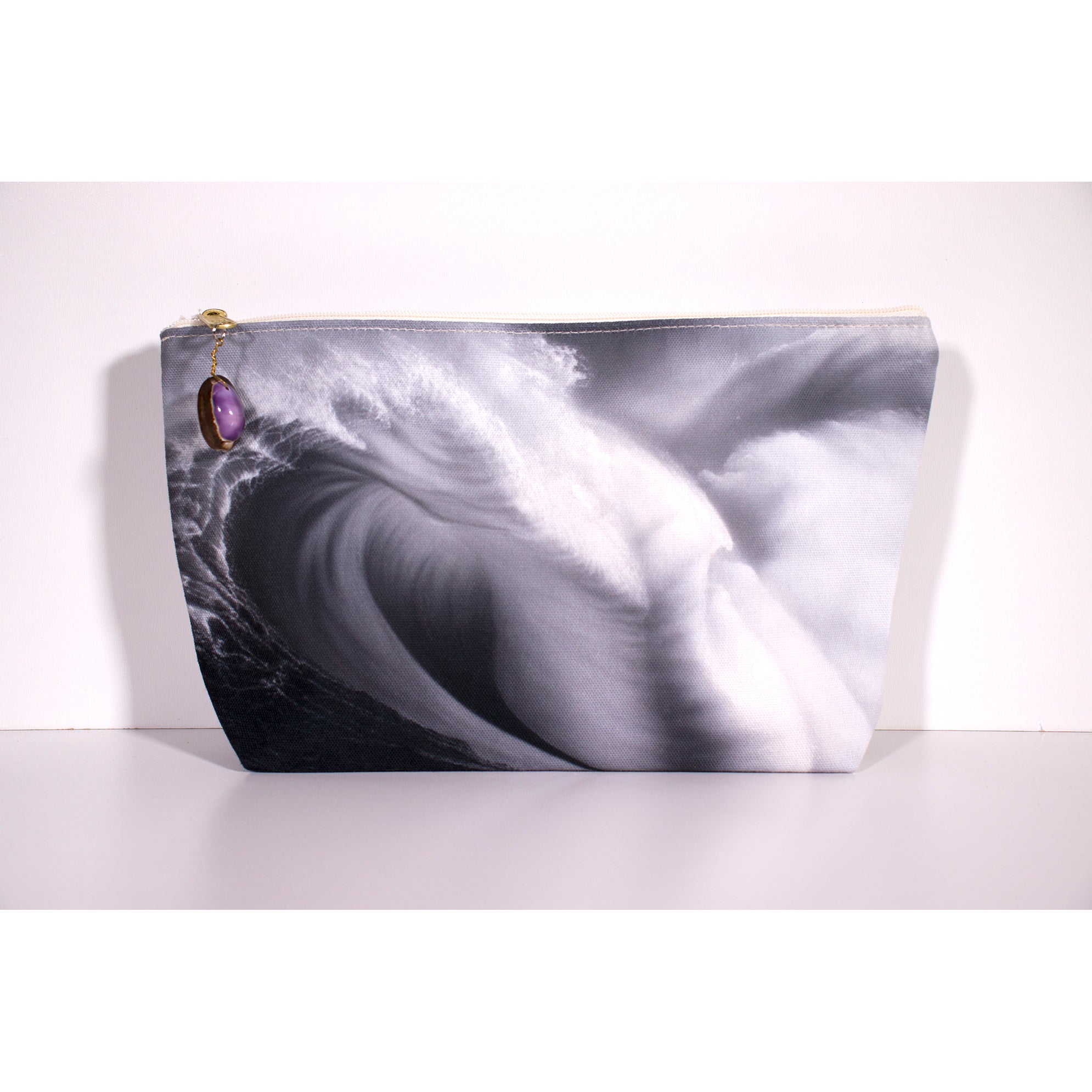 "Sublime Black and White" Accessories Pouch - SeboArt.com