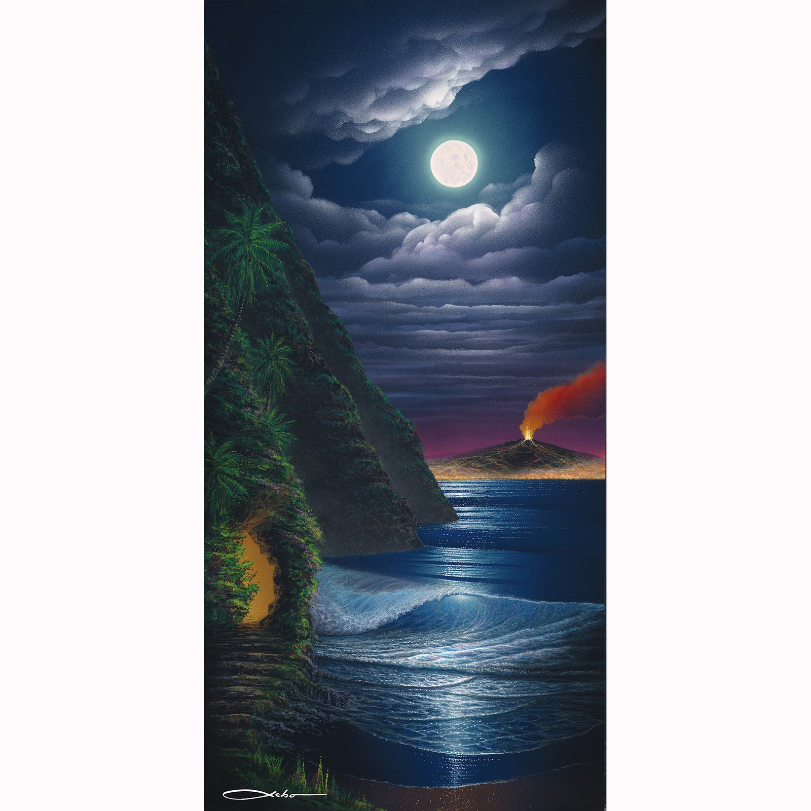 "Silent Night" Limited Edition Fine Art Giclee - SeboArt.com