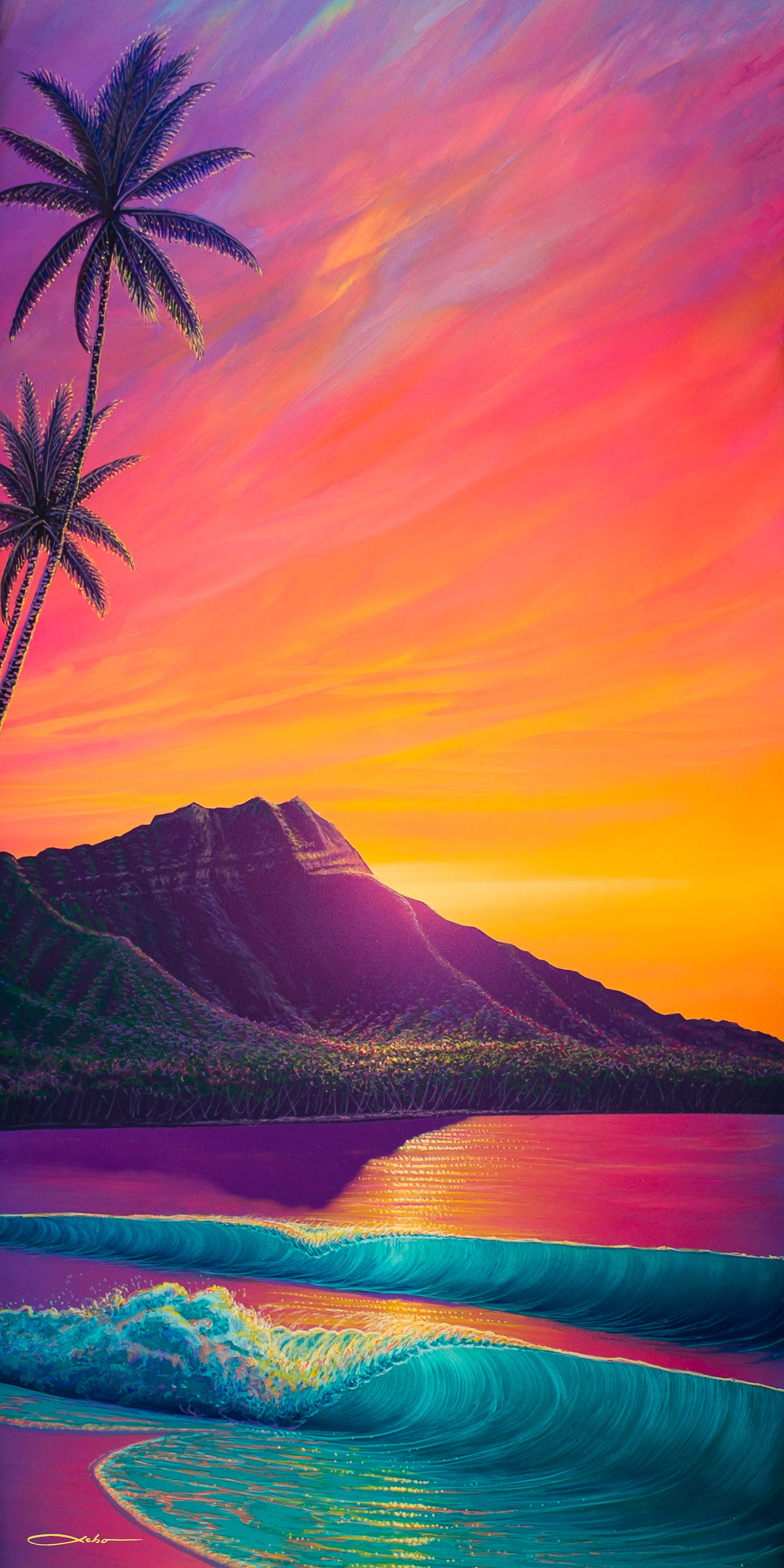 "Sun's Serenade" Limited Edition Fine Art Giclee