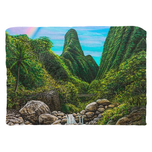 "Iao Valley" Throw Pillows