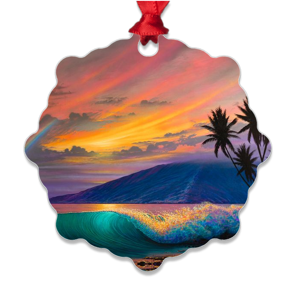 "Kihei Dream" Metal Ornaments