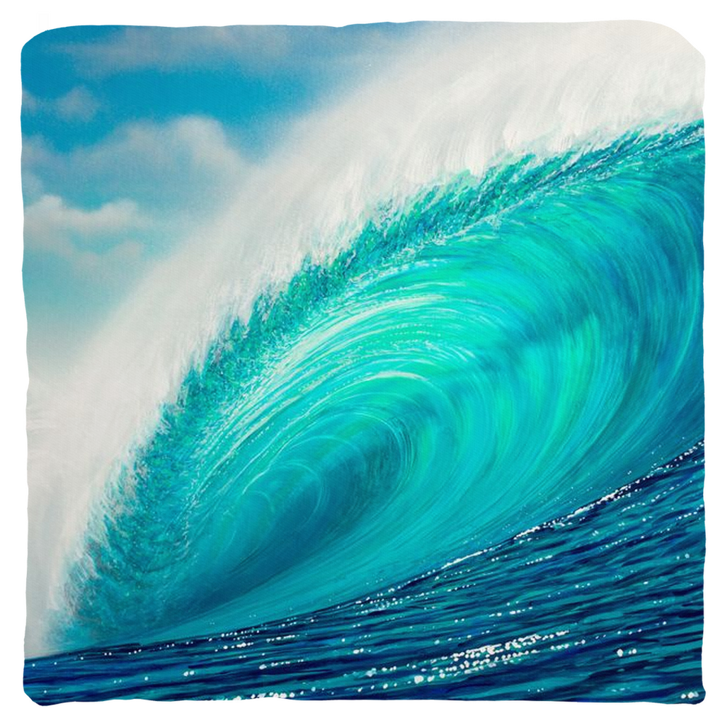 "Sea Glass" Throw Pillows
