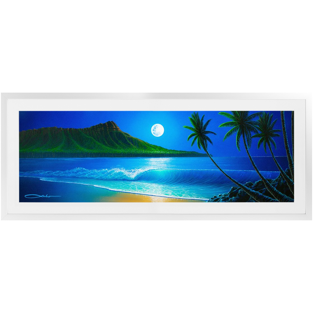 "Blue Hawaii" Framed Prints