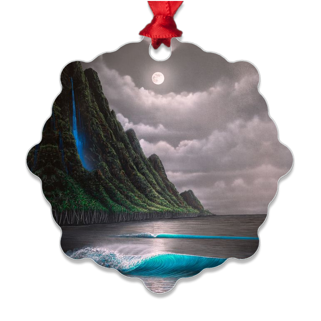 "Na Pali Dream" Metal Ornaments