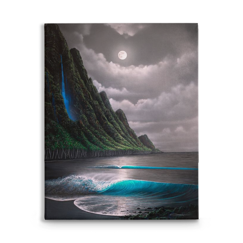 "Na Pali Dream" Traditional Stretched Canvas