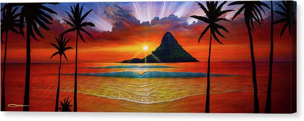 "Another Day In Paradise" Limited Edition Fine Art Giclee - SeboArt.com
