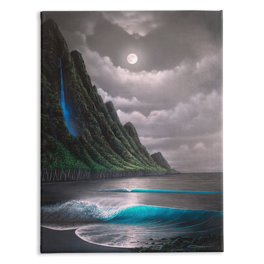 "Na Pali Dream" Traditional Stretched Canvas