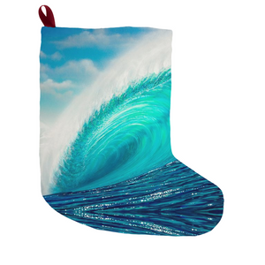 "Sea Glass" Christmas Stockings