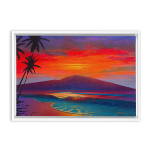 "Haleakala" Framed Traditional Stretched Canvas