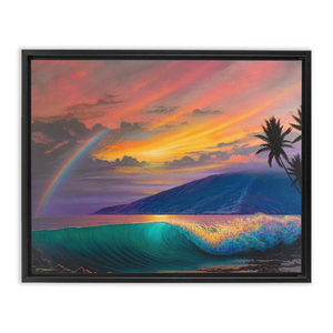 "Kihei Dream" Framed Traditional Stretched Canvas