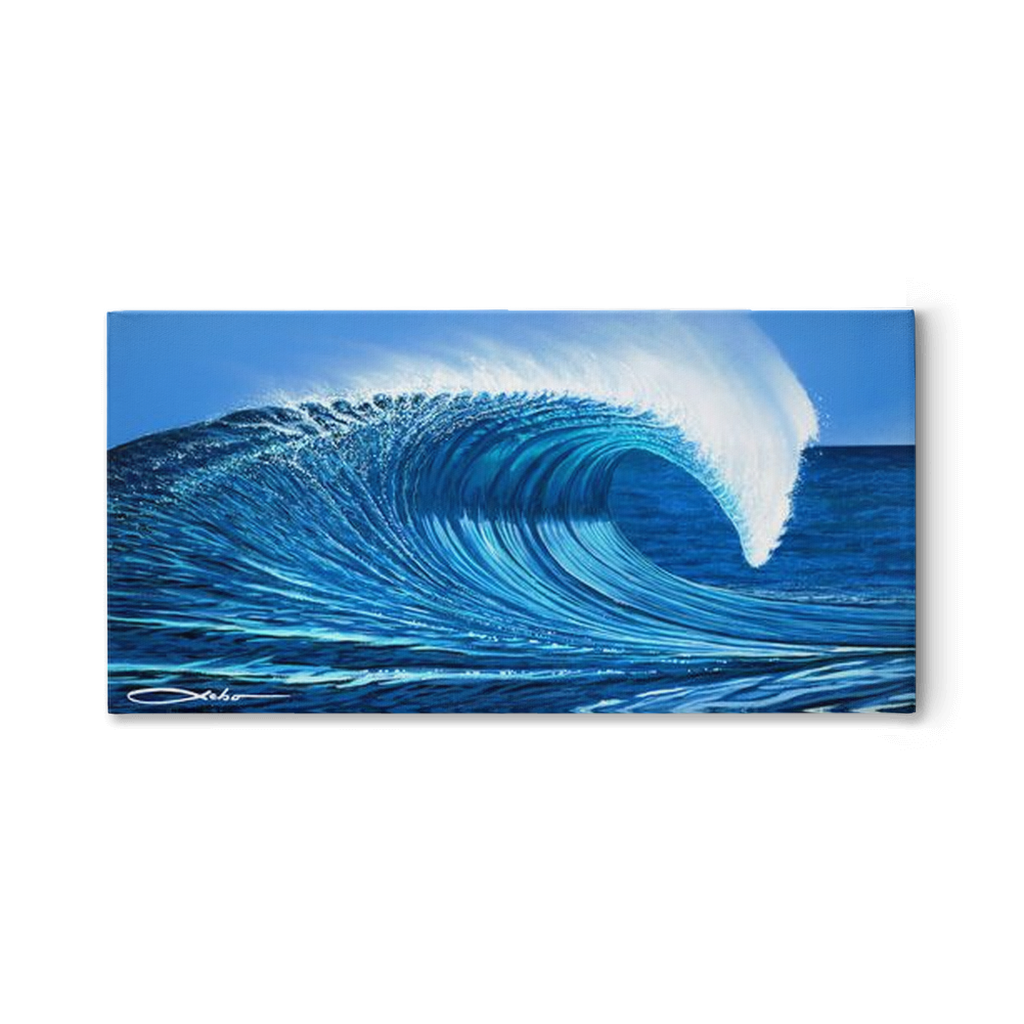 "Waimea Bay" Traditional Stretched Canvas