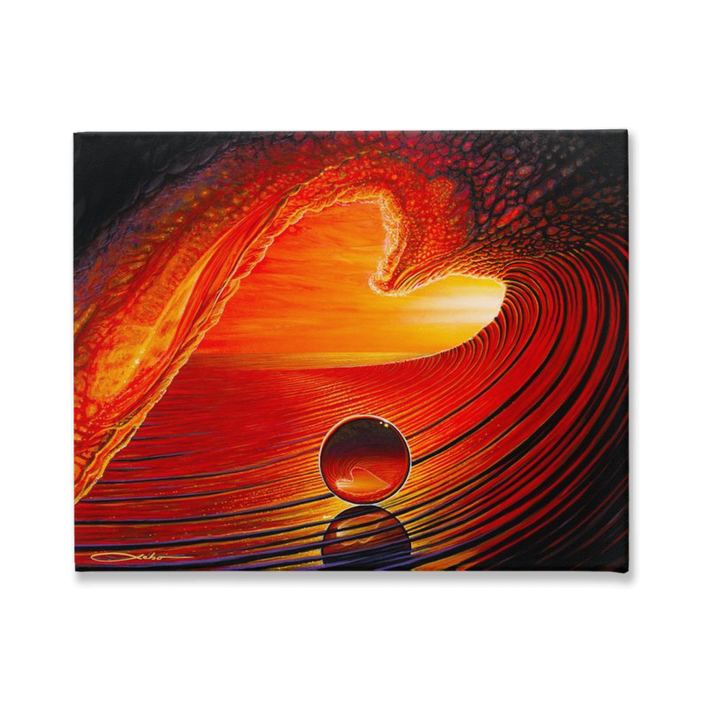 "Love" Traditional Stretched Canvas