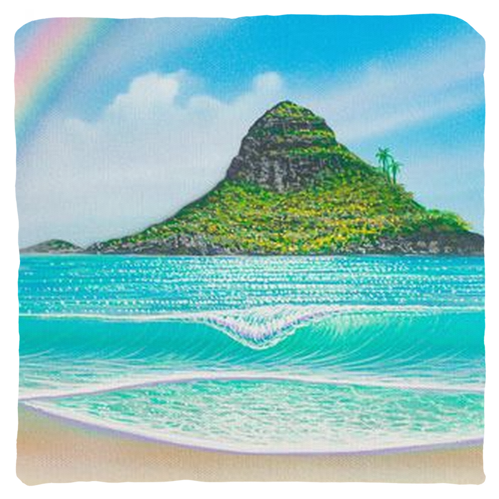 "Passing Showers" Throw Pillows