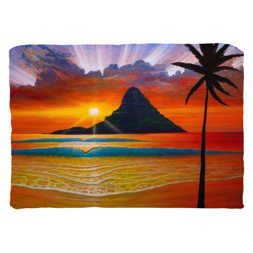 "Another Day in Paradise" Throw Pillows