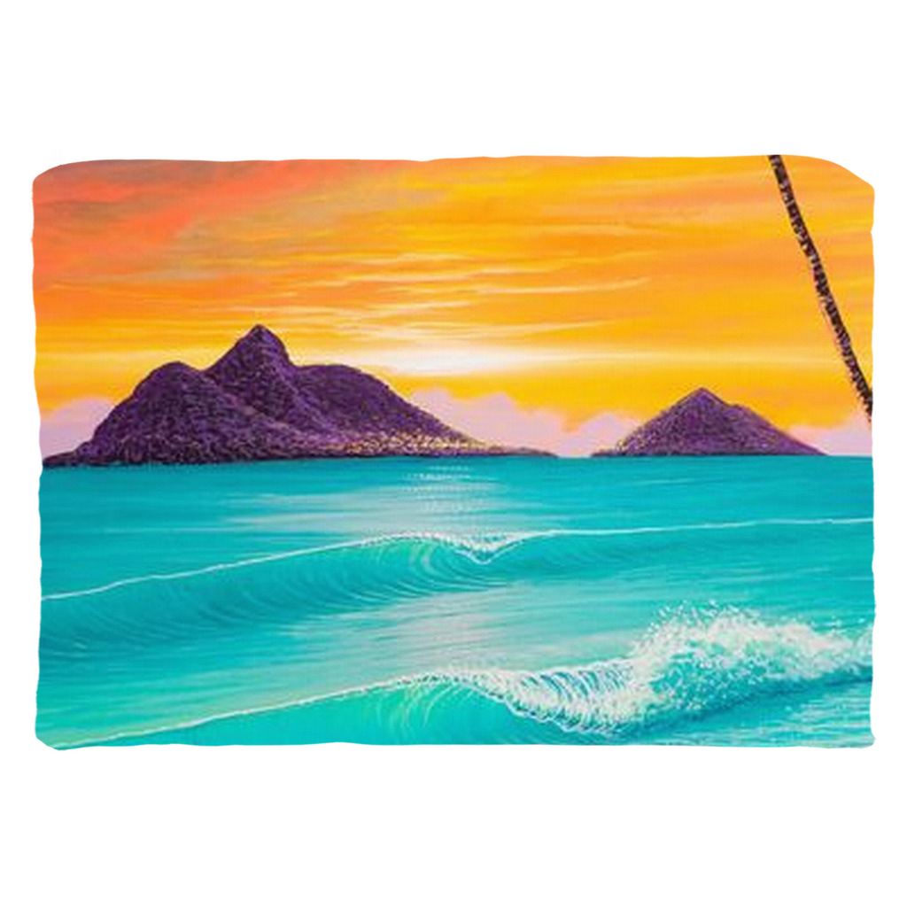 "Sun's Embrace" Throw Pillows