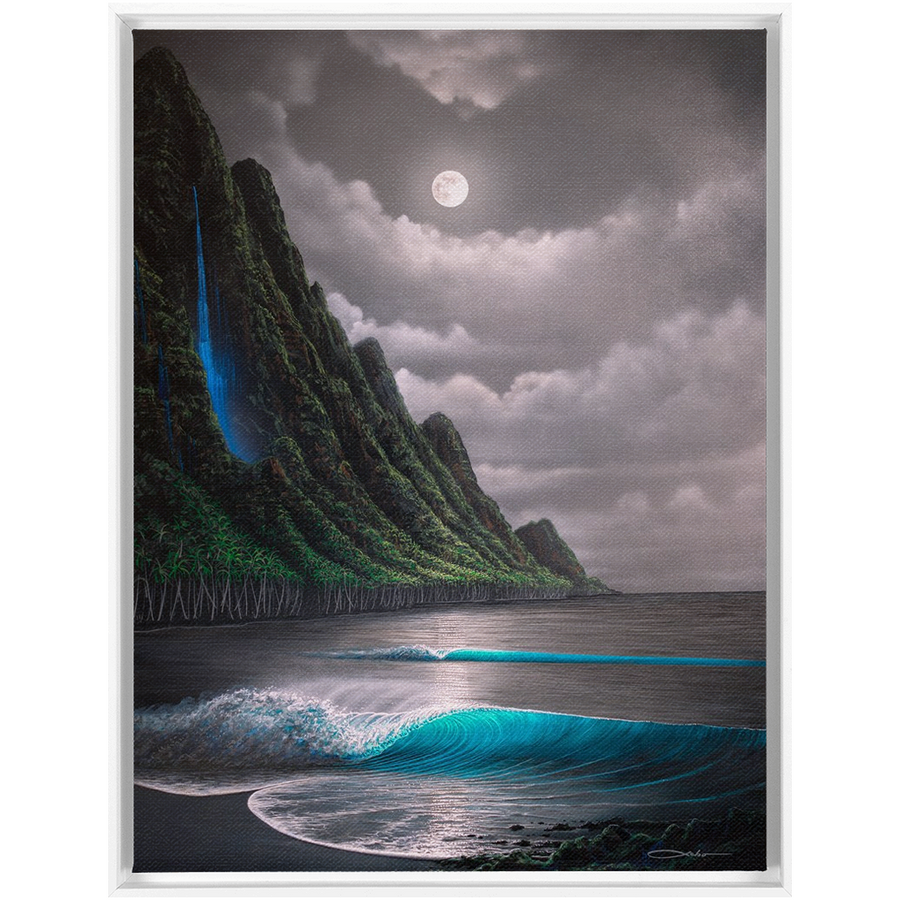 "Na Pali Dream" Framed Traditional Stretched Canvas