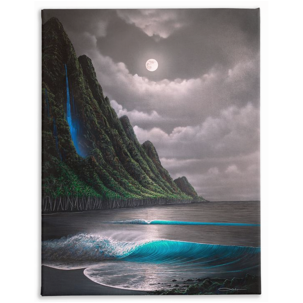 "Na Pali Dream" Traditional Stretched Canvas