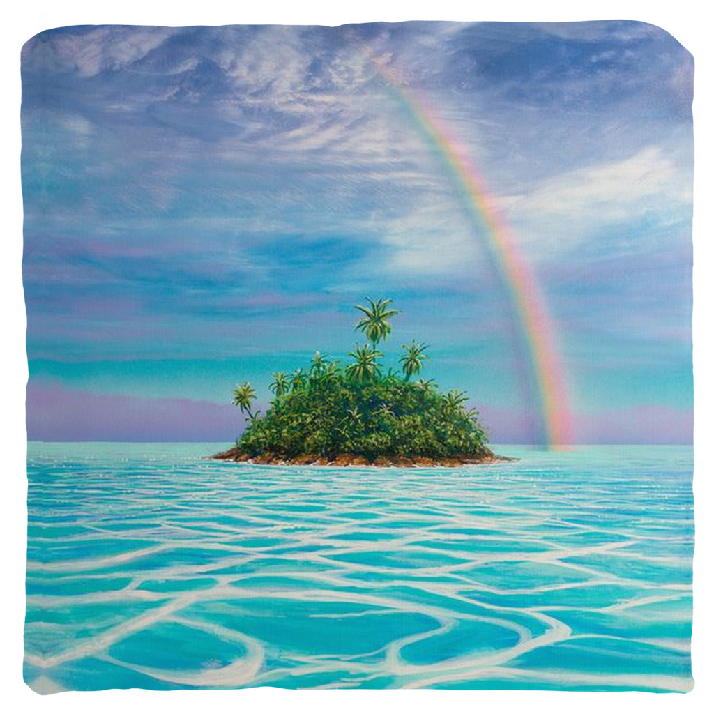 "Heaven's Lagoon" Throw Pillows