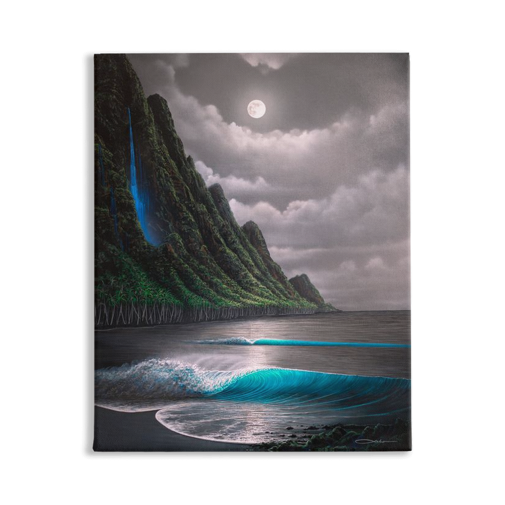 "Na Pali Dream" Traditional Stretched Canvas