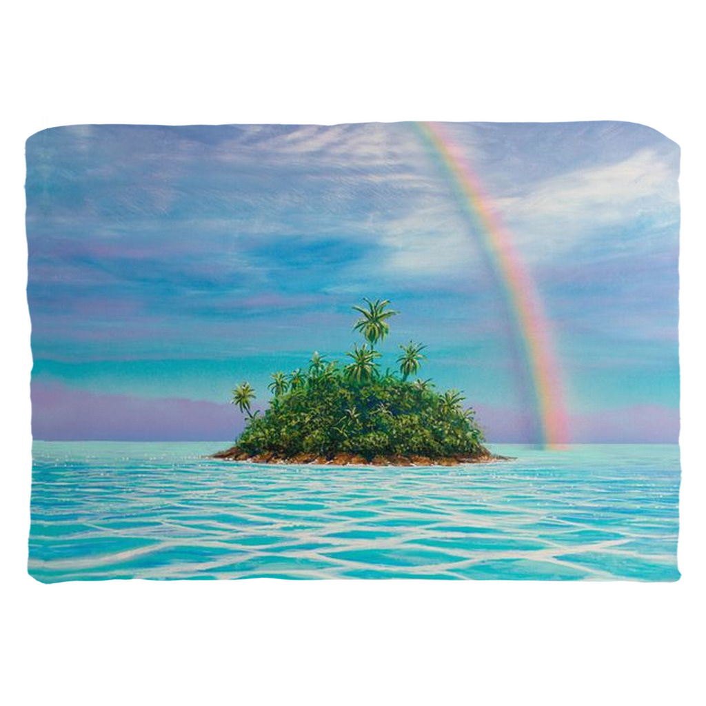 "Heaven's Lagoon" Throw Pillows