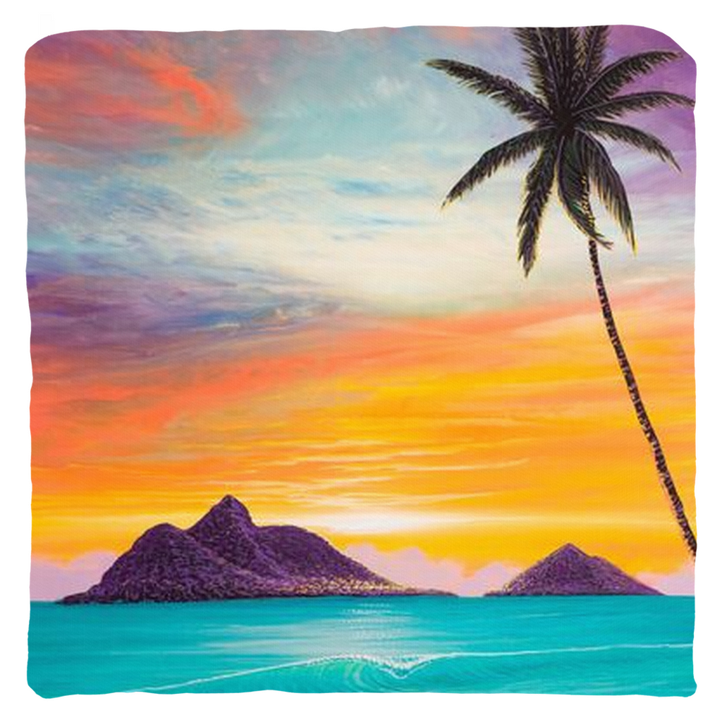 "Sun's Embrace" Throw Pillows