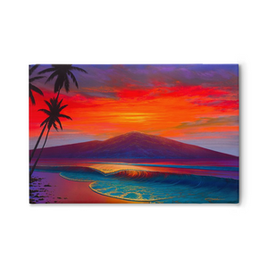 "Haleakala" Traditional Stretched Canvas