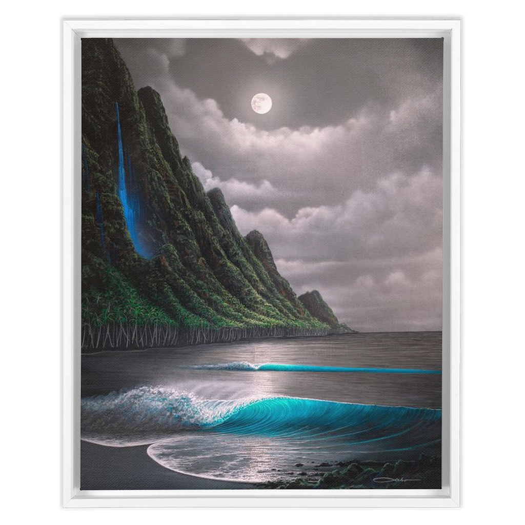 "Na Pali Dream" Framed Traditional Stretched Canvas