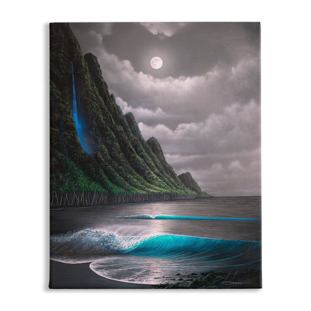 "Na Pali Dream" Traditional Stretched Canvas