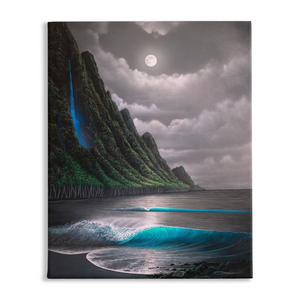 "Na Pali Dream" Traditional Stretched Canvas