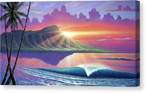 "Early Waikiki" Limited Edition Fine Art Giclee - SeboArt.com