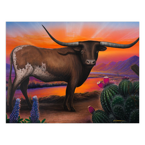 "Heart Of A Bull" Folded Cards