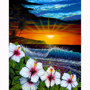 "Ehukai Beach" Open Edition Fine Art Giclee - SeboArt.com