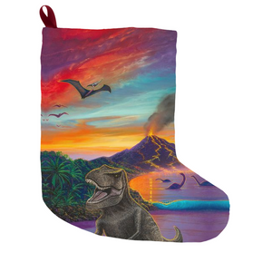 "Jurassic Island" Christmas Stockings