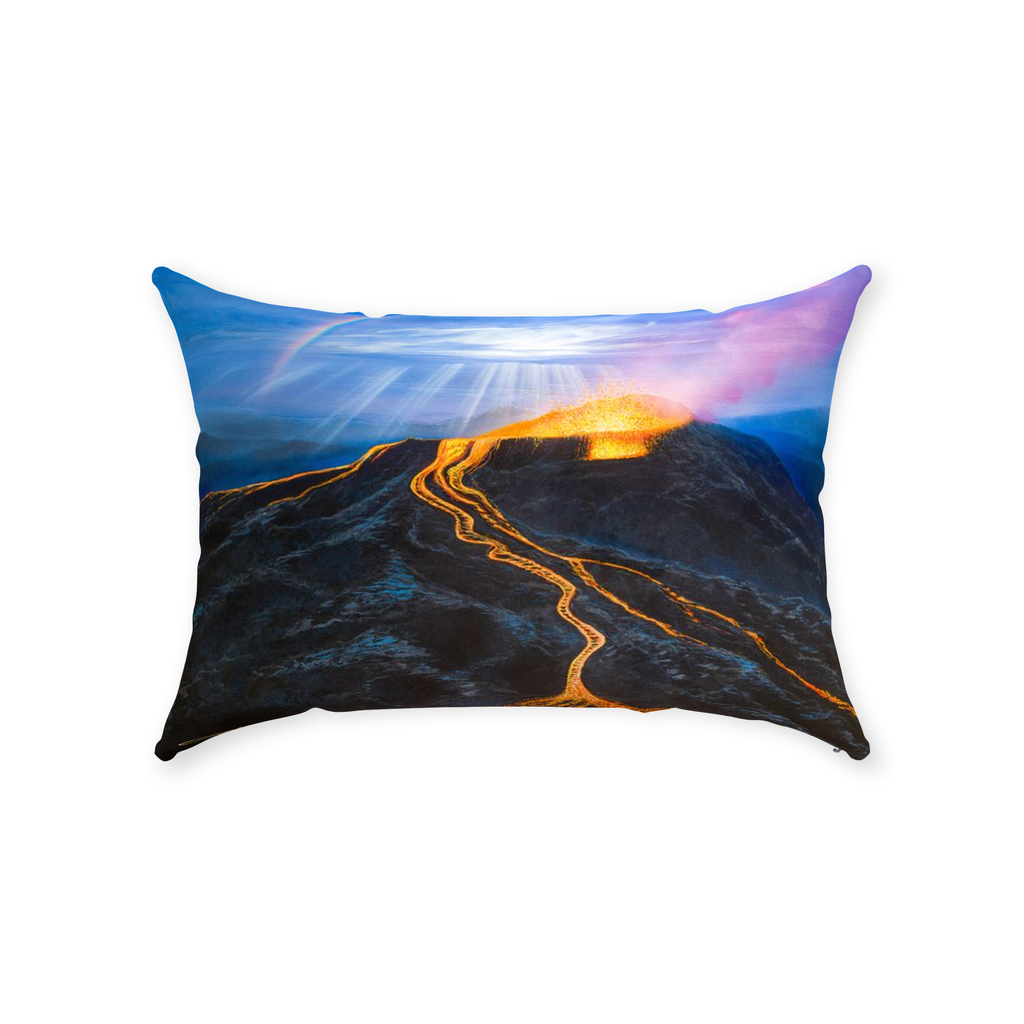 "Mauna Loa Dream" Throw Pillows