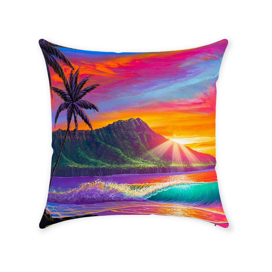 "Morning's Blessing" Throw Pillows