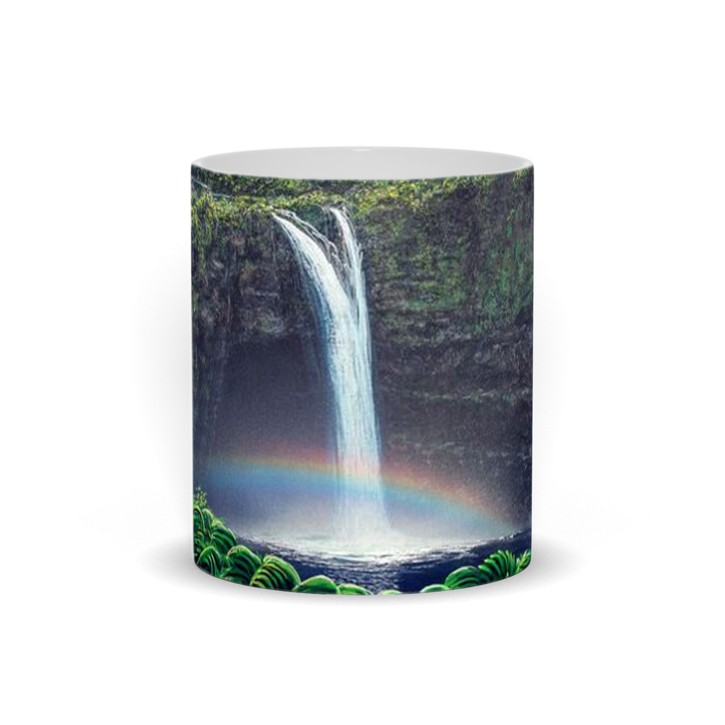 "Rainbow Falls" Mugs