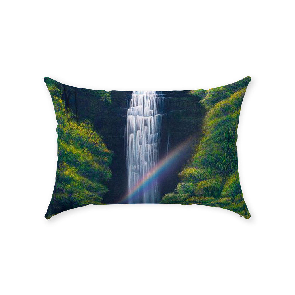 "Kauai Falls" Throw Pillows